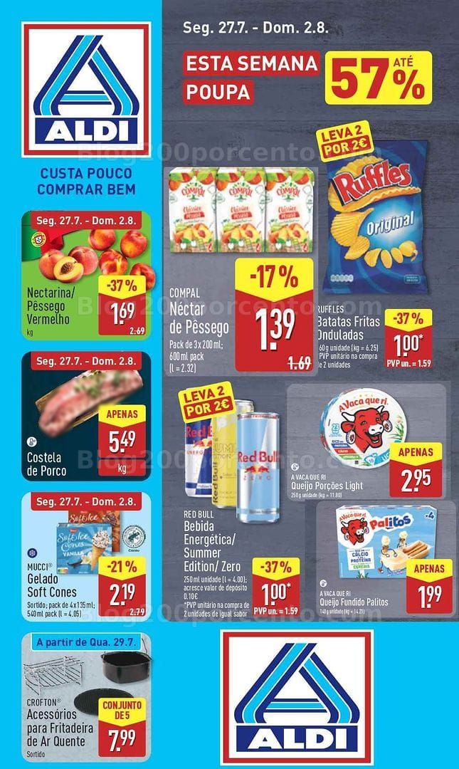 Antevisão Folheto ALDI Promoções de 27 julho a 2 agosto